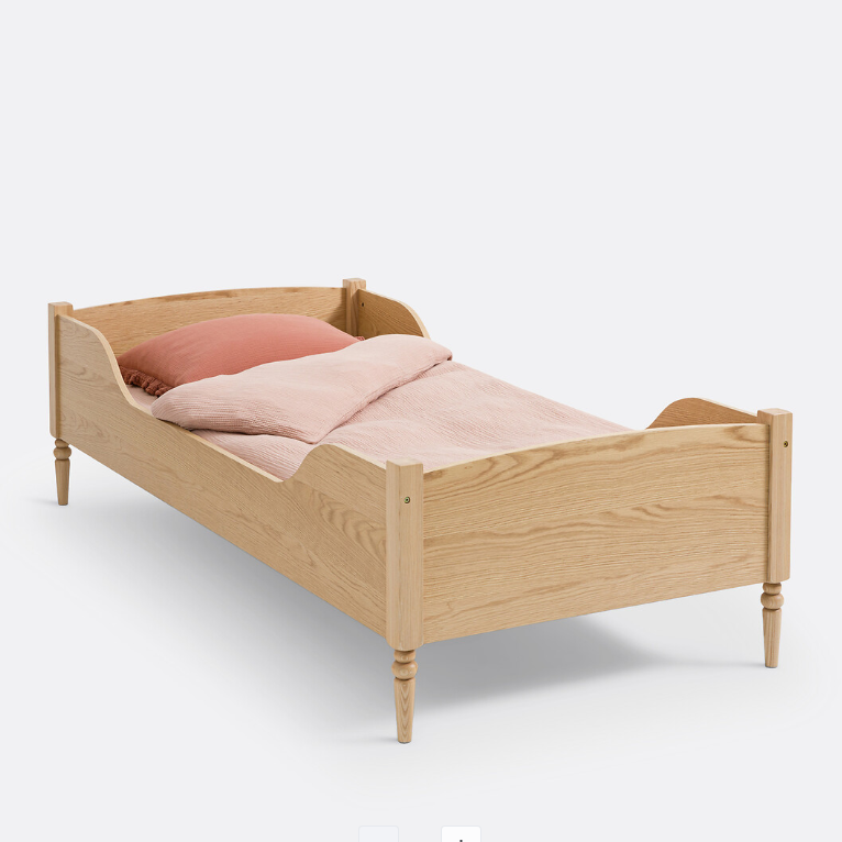 Oak Single Child Bed