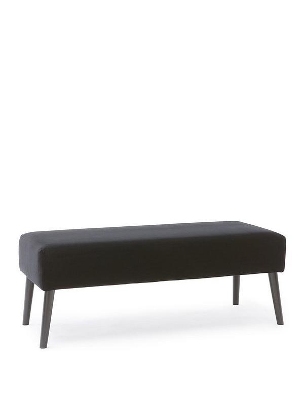 Black Velvet Bench