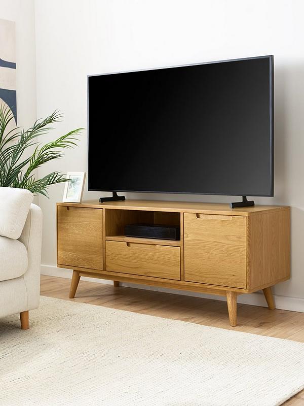 Oak TV stands fits Up To 55 inch TV