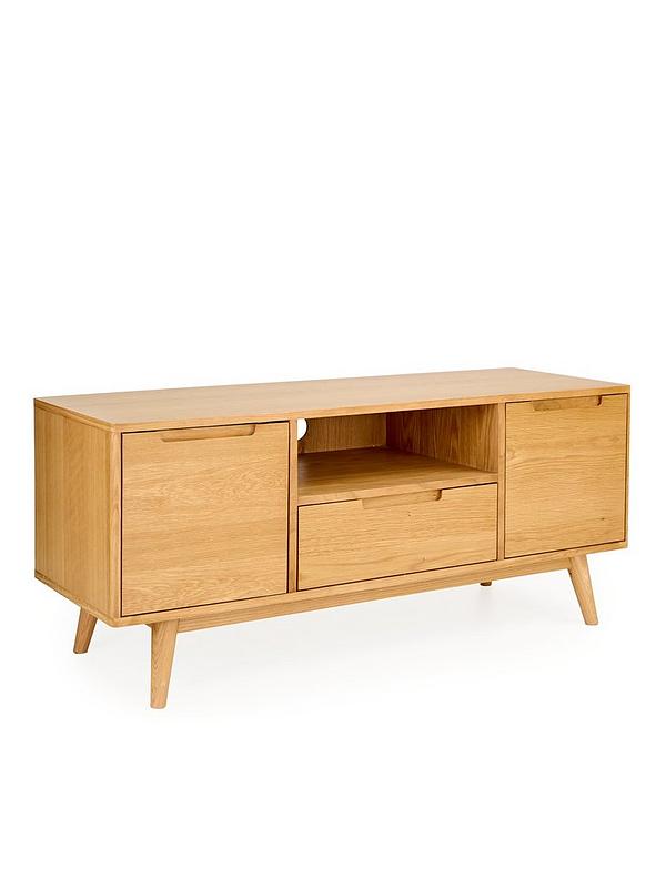 Oak TV stands fits Up To 55 inch TV