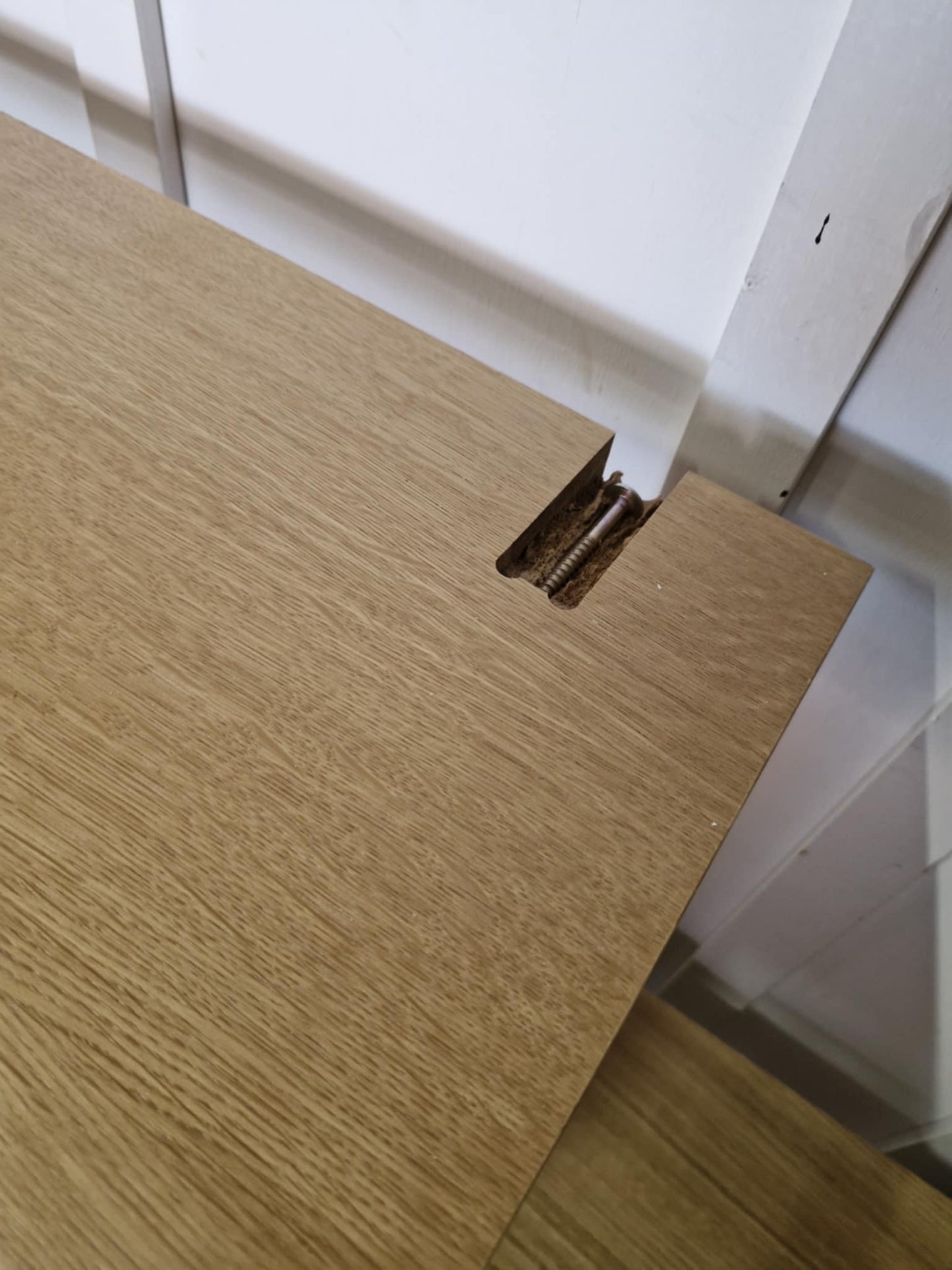 Large oak Shelving Display Unit