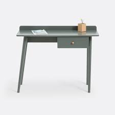 Khaki Green Desk with Drawer / La Redoute Miendo