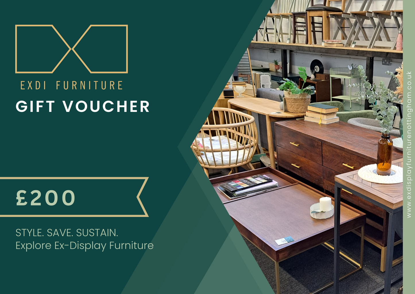 Exdi Furniture Gift Card