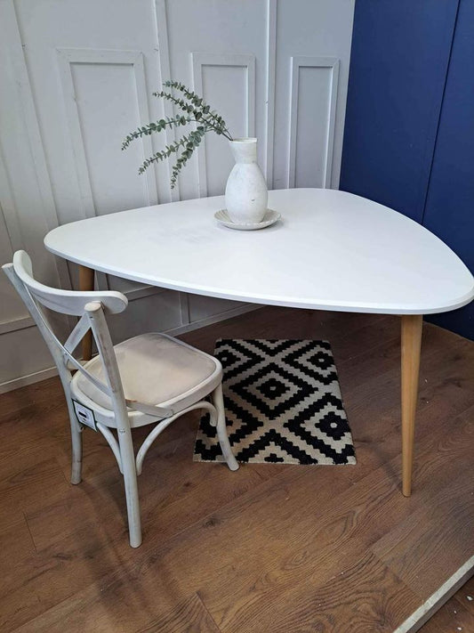 Dining table white and oak retro   ¦   La Redoute Jimi