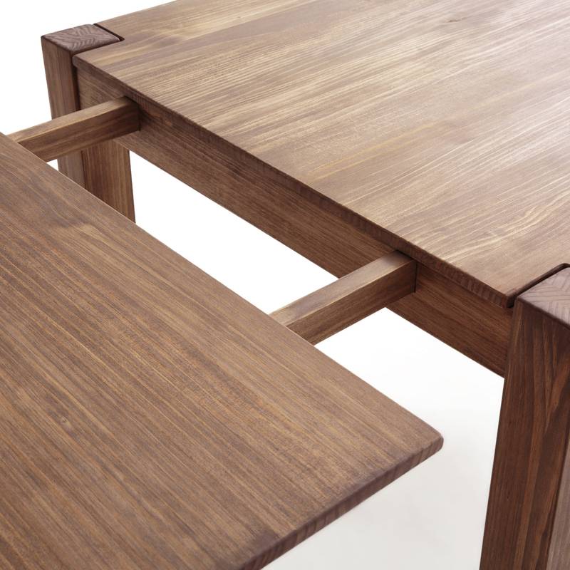 Extendable Solid Wood Dining Table (Seats 6-8) LA REDOUTE INTERIEURS Lunja