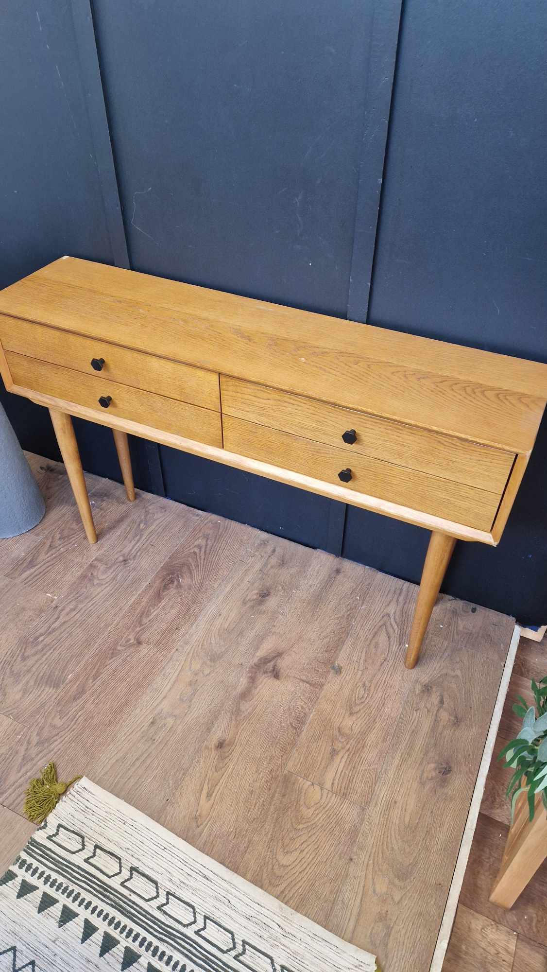 Vintage Style Console Table with 4 Drawers RRP £525