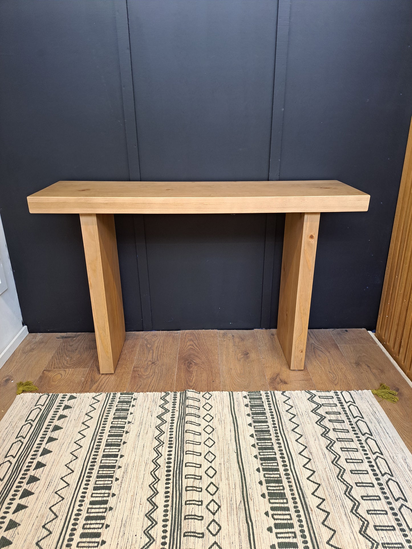 Solid Pine Console Table