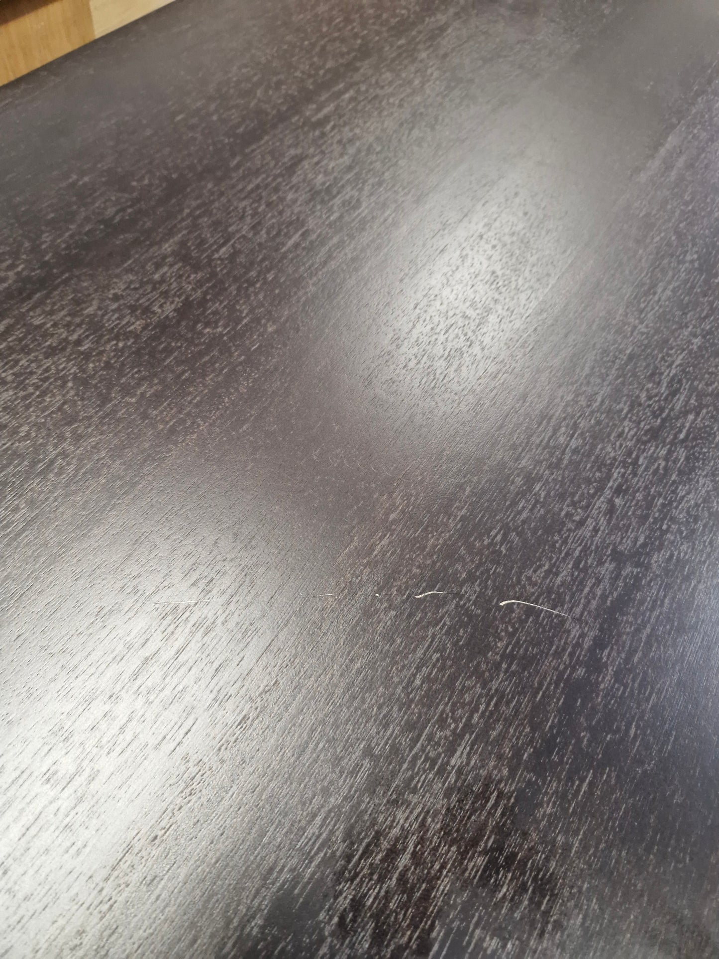 Small Black Solid Wood Dining table