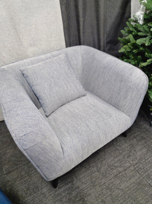 Large armchair / Grey Blue