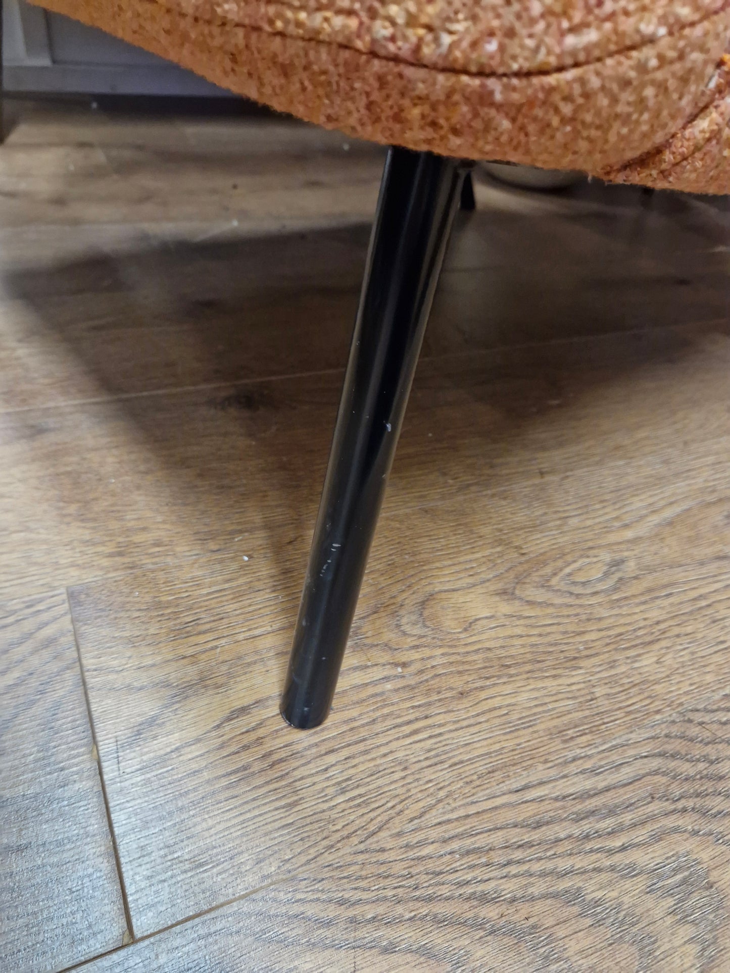 Large armchair / Orange Upholstery