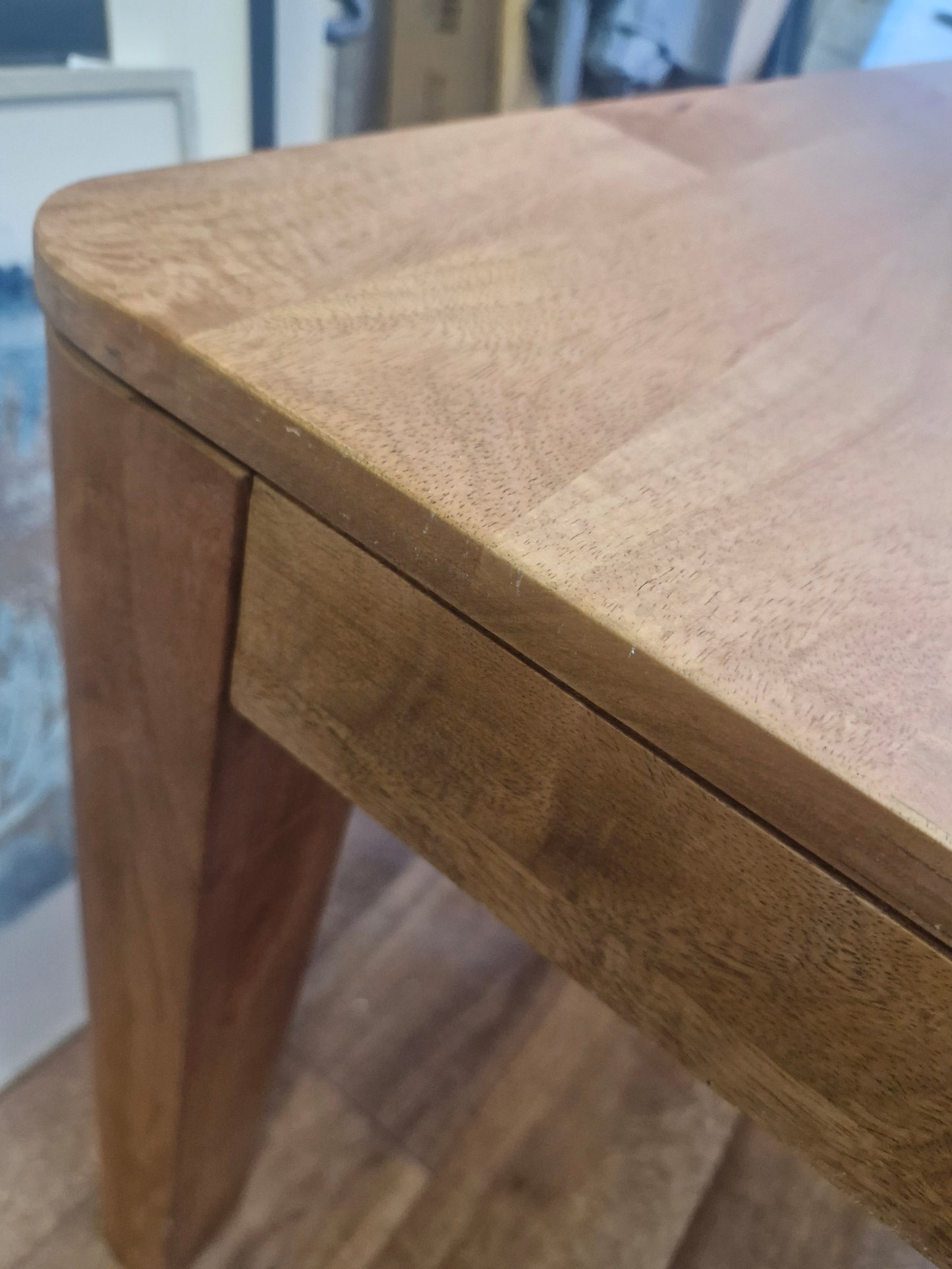 Solid Mango Wood Dining Table