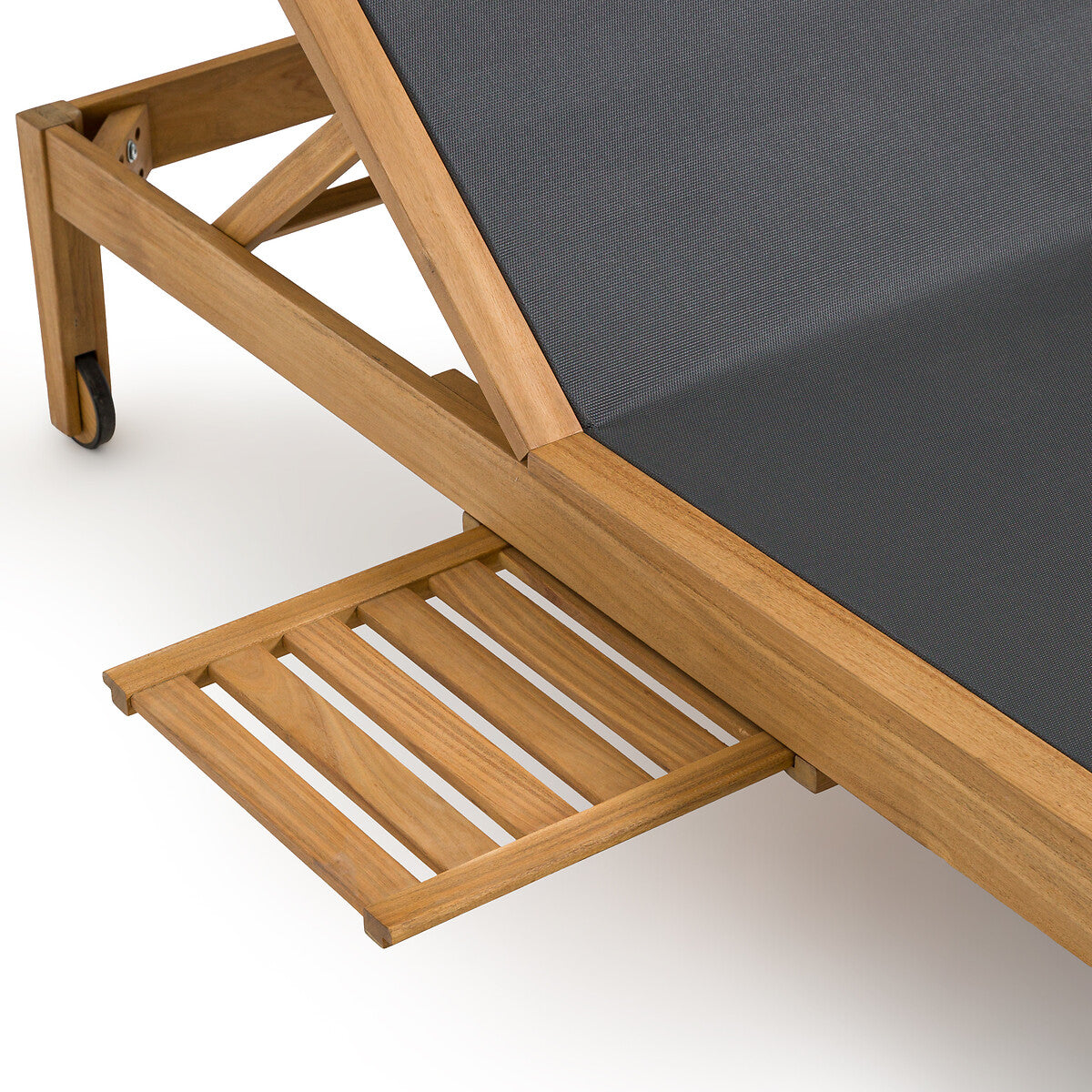 Sun Lounger Adjustable Back / Solid Wood RRP £425