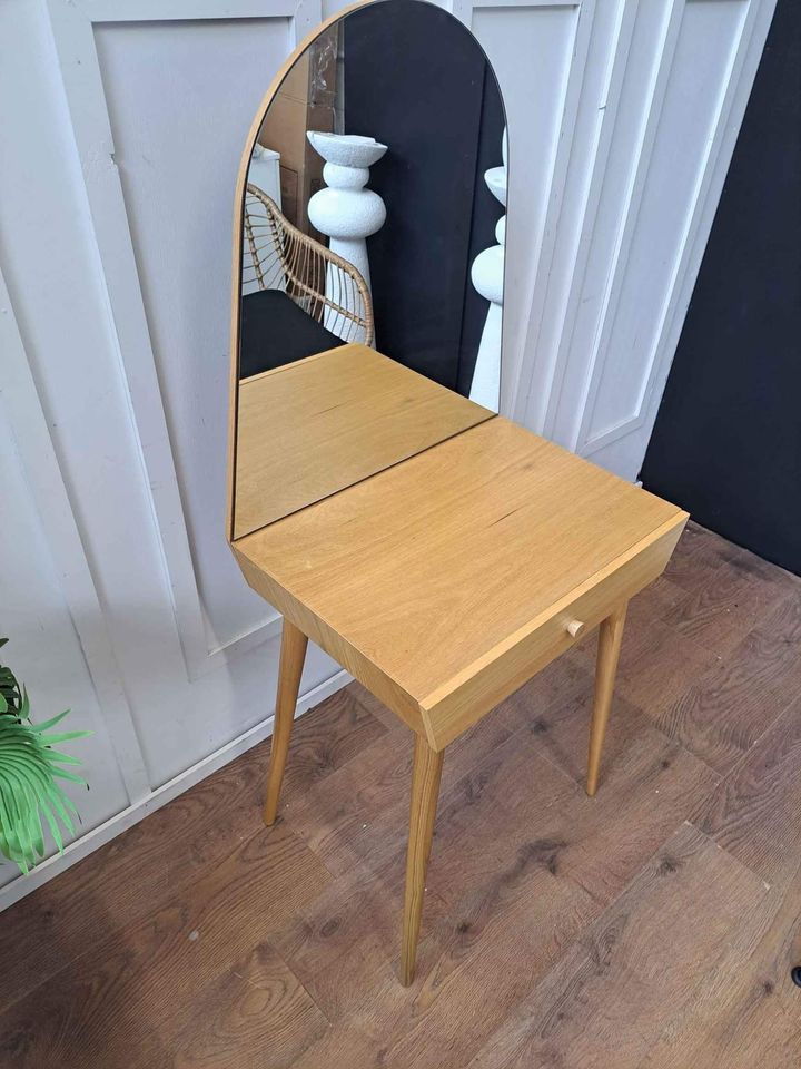 Oak Vintage Style Dressing Table / La Redoute Clairoy RRP £260