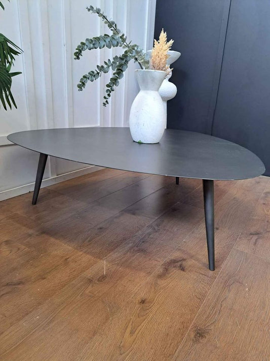 Small Black Gun Metal Coffee Table ¦   Théoline Ex Display
