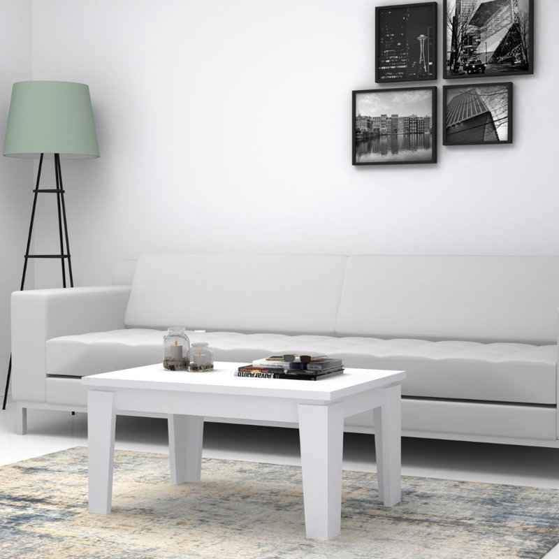White Wood Effect Coffee Table