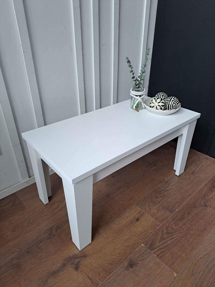 White Wood Effect Coffee Table