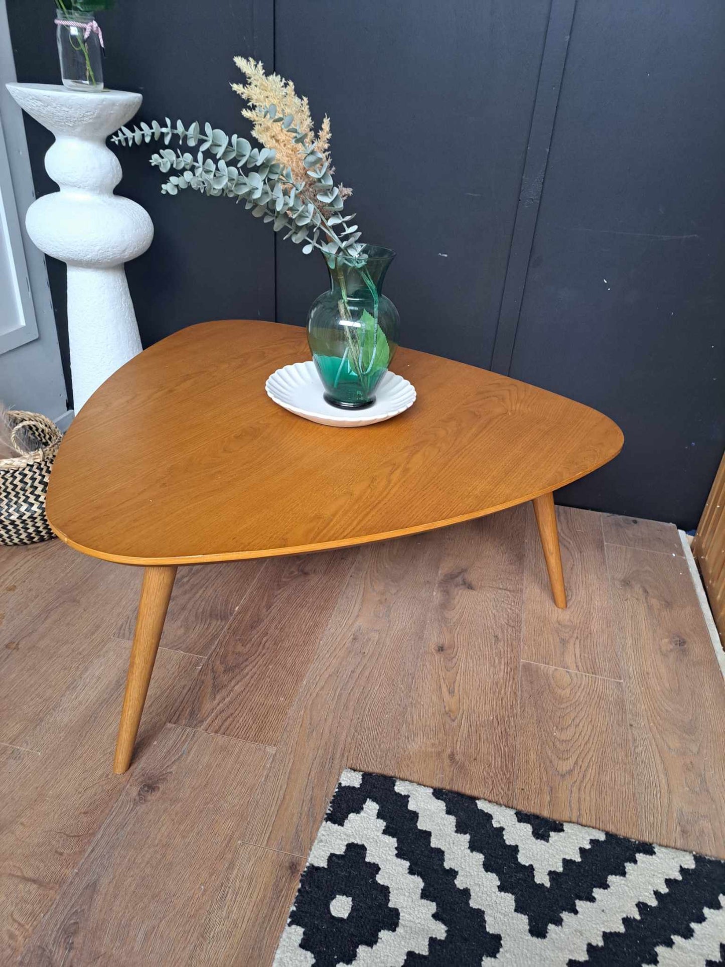 Vintage Oak Coffee Table  /  La Redoute Quilda