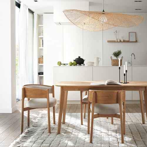 Solid Oak Dining table 160cm 4-6 seater