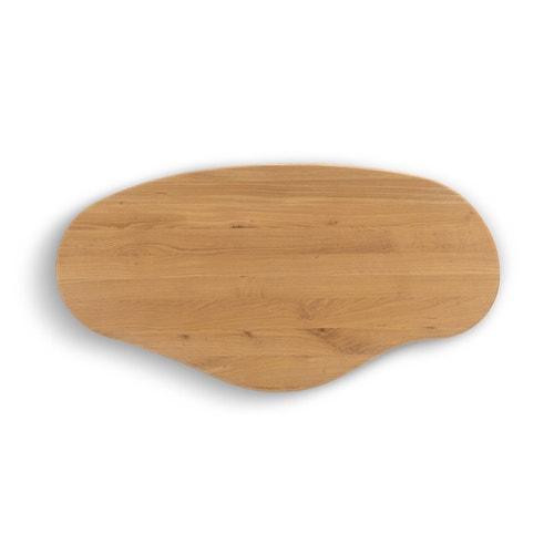 Solid Oak Coffee Table Organic shape  /  La Redoute Rodi