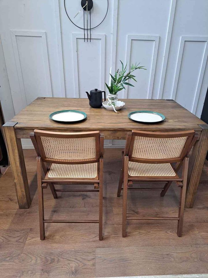 Extendable Solid Wood Dining Table LA REDOUTE INTERIEURS Lunja