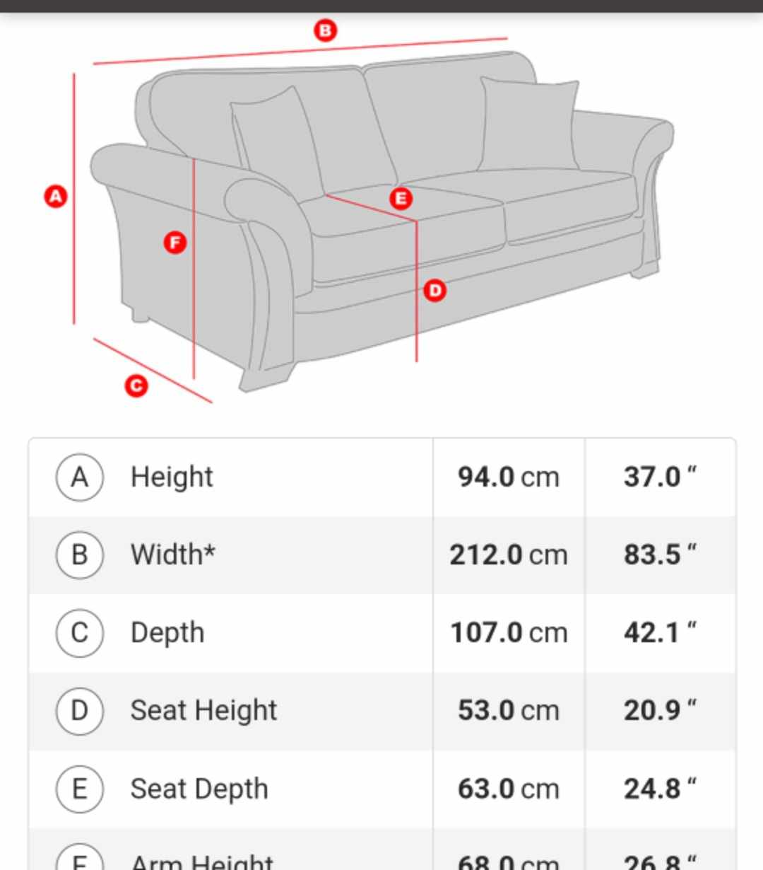 4 Seater Black Velvet Sofa RRP £849