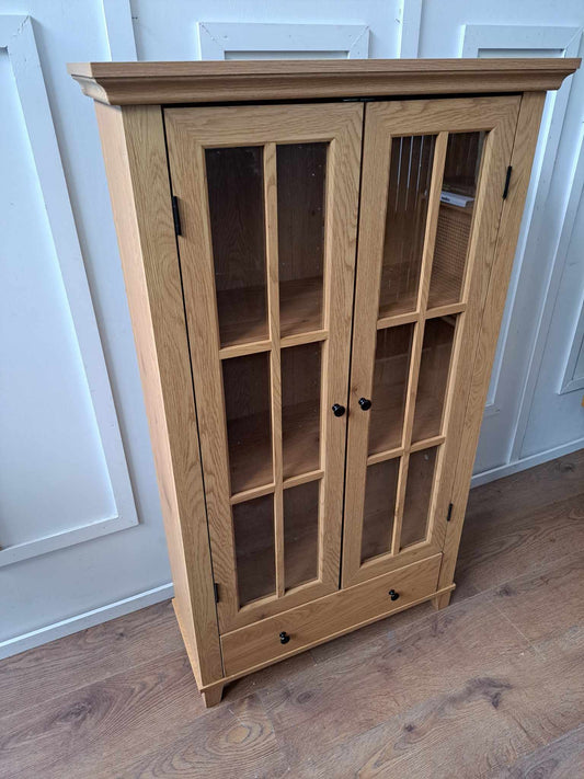 Oak Display Cabinet, Bookcase