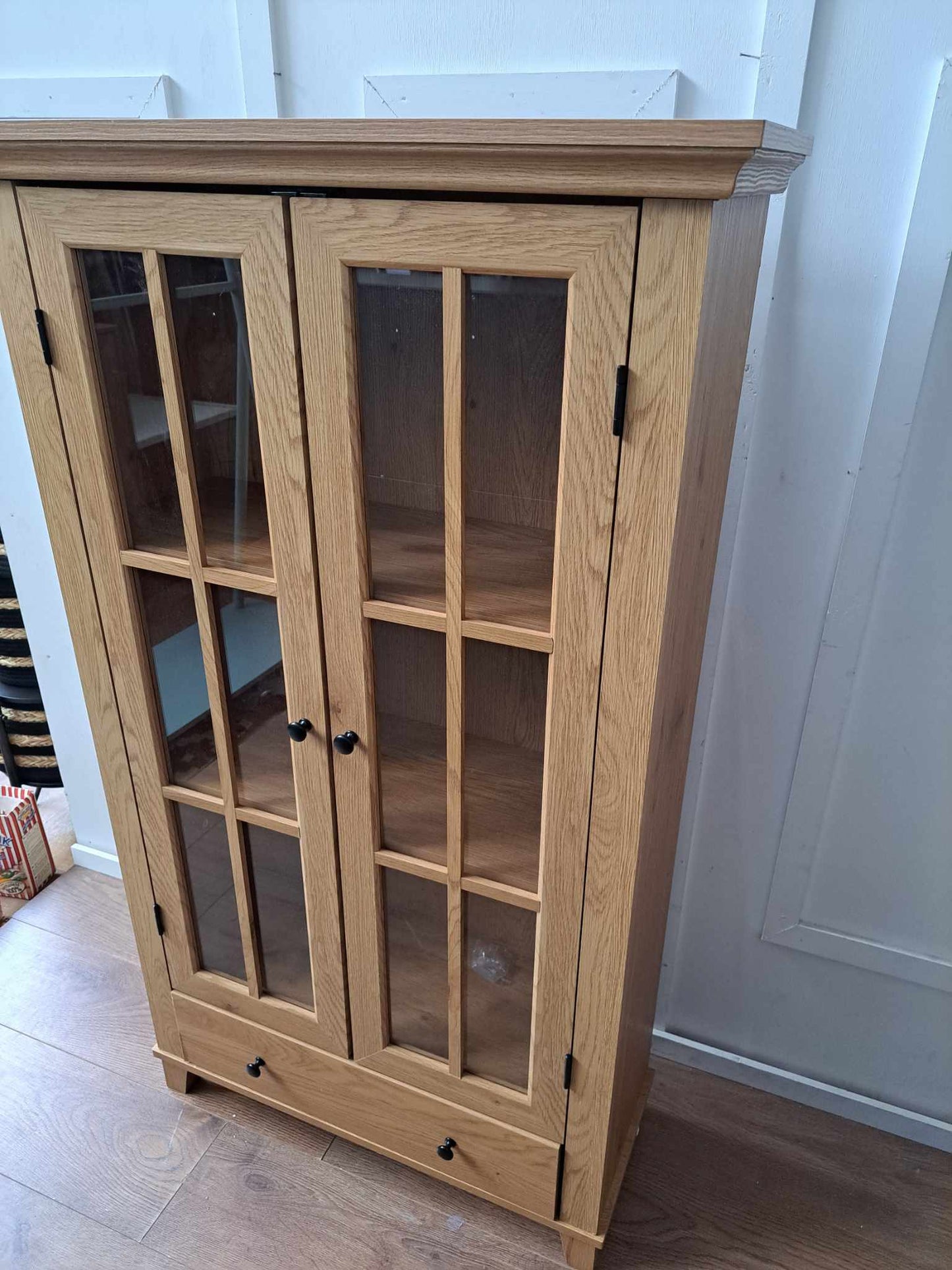 Oak Display Cabinet, Bookcase