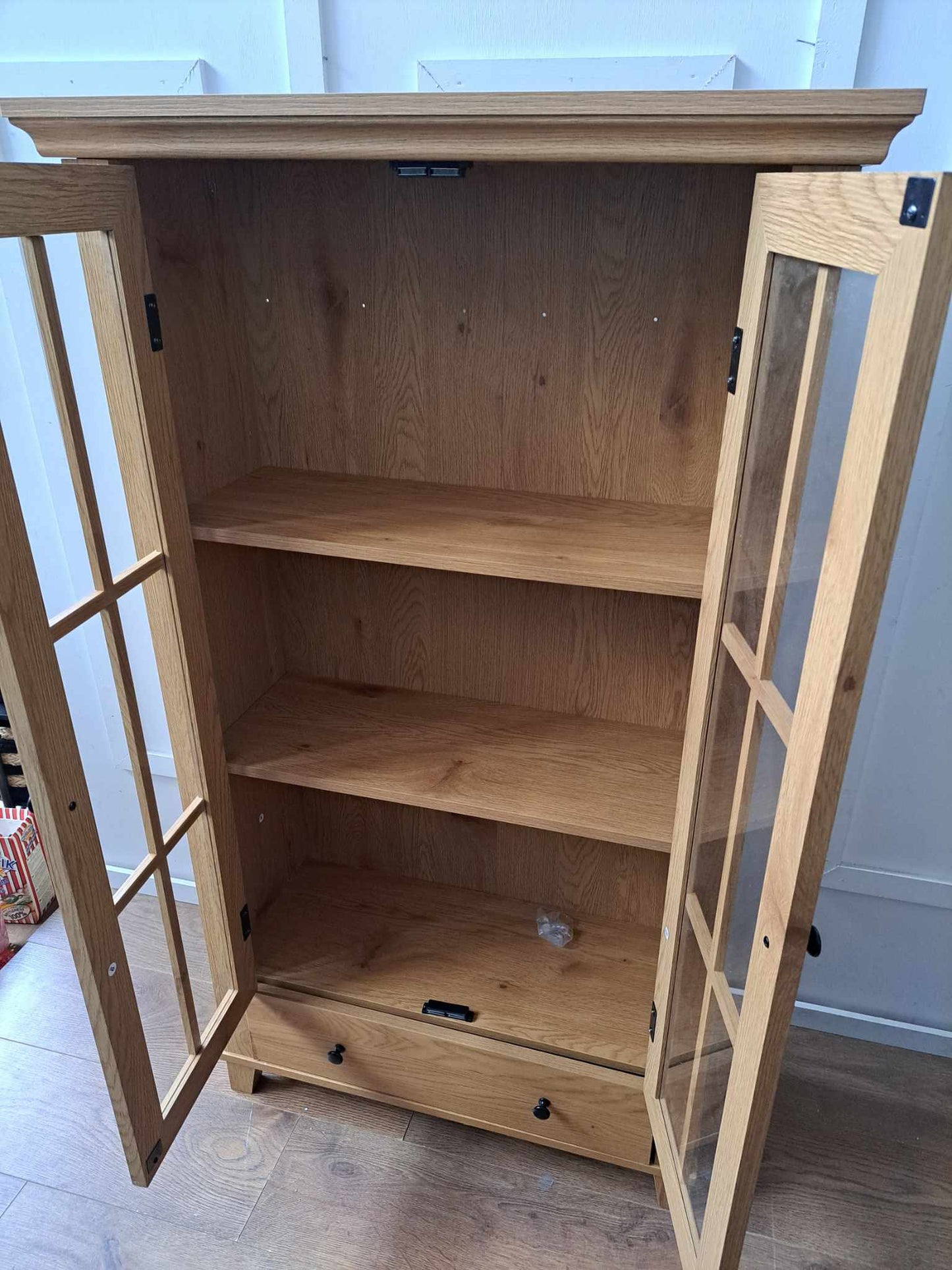 Oak Display Cabinet, Bookcase