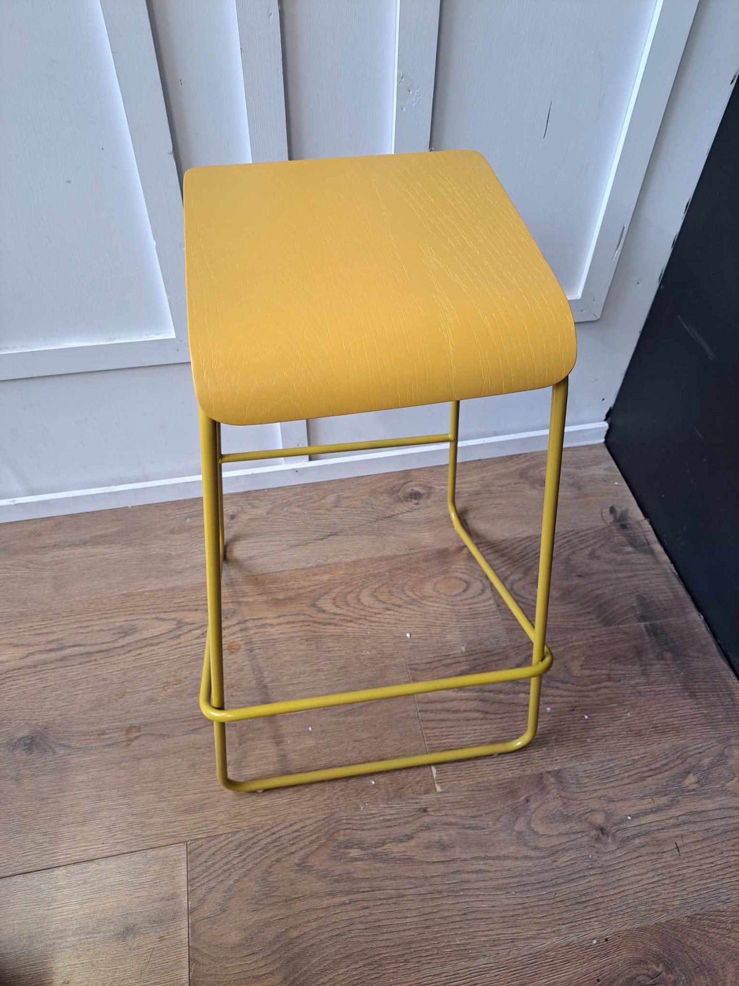 Mustard Yellow Bar Stool / John Lewis Spot