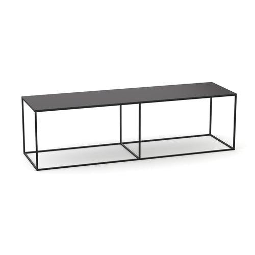 Low Black Metal Bench / La Redoute Romy RRP £230