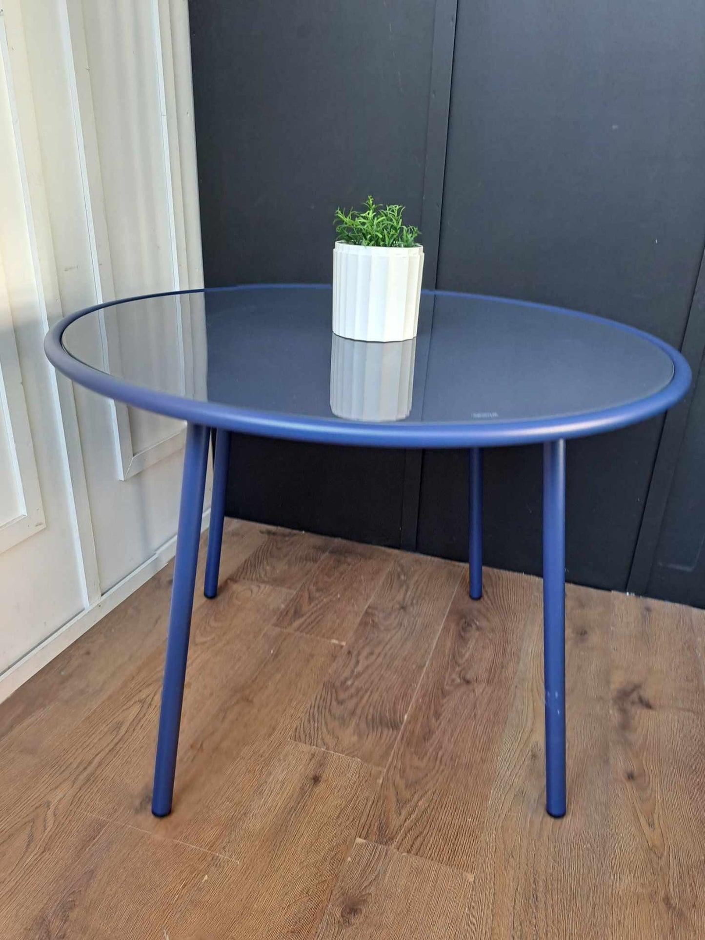 Blue Garden Dining Table 4 Seater / John Lewis Brights