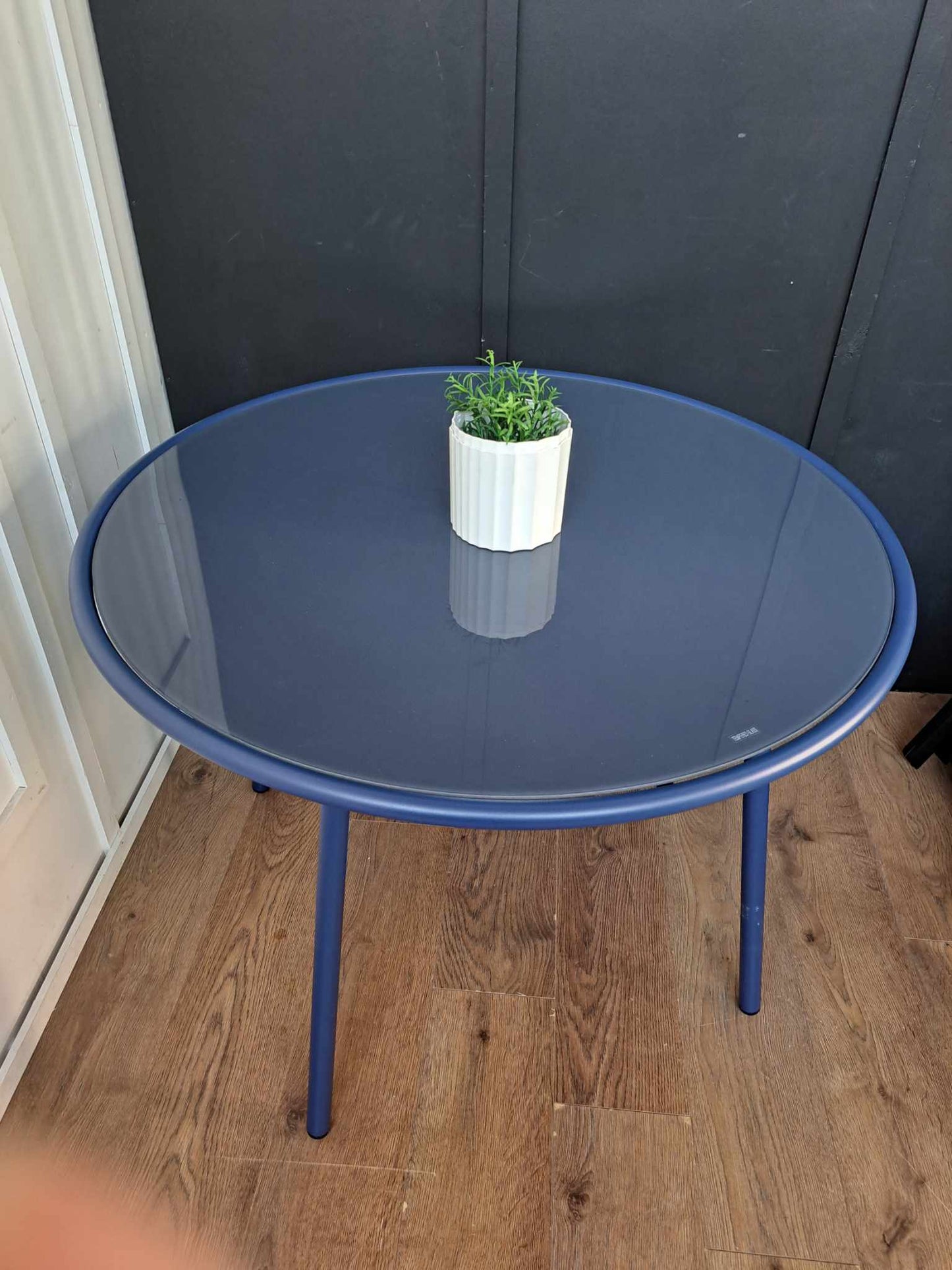 Blue Garden Dining Table 4 Seater / John Lewis Brights