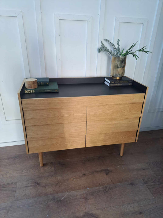 Sideboard with 4 Drawers & Pull-Out Desk / John Lewis