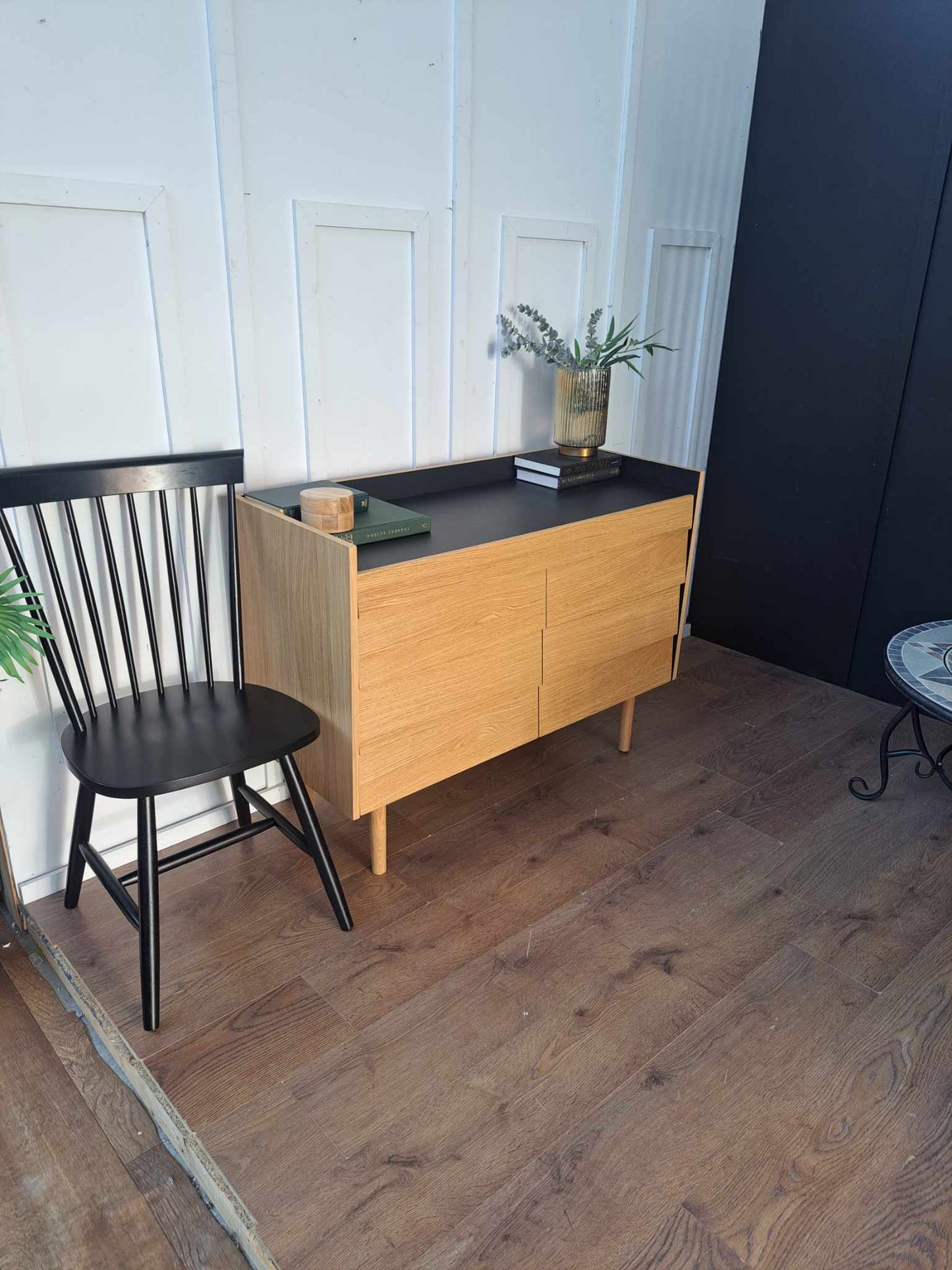 Sideboard with 4 Drawers & Pull-Out Desk / John Lewis