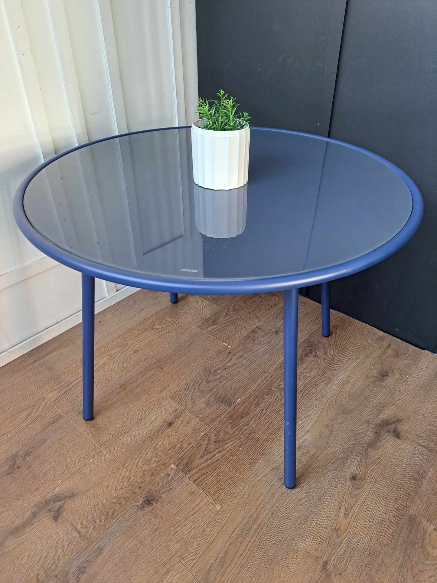 Blue Garden Dining Table 4 Seater / John Lewis Brights