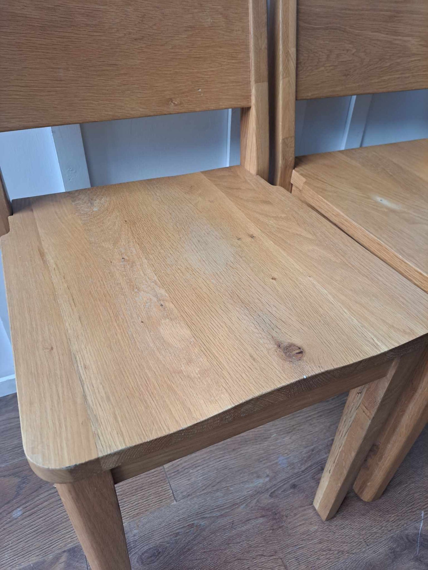 Oak Dining Chairs Set of 2 / RRP £310