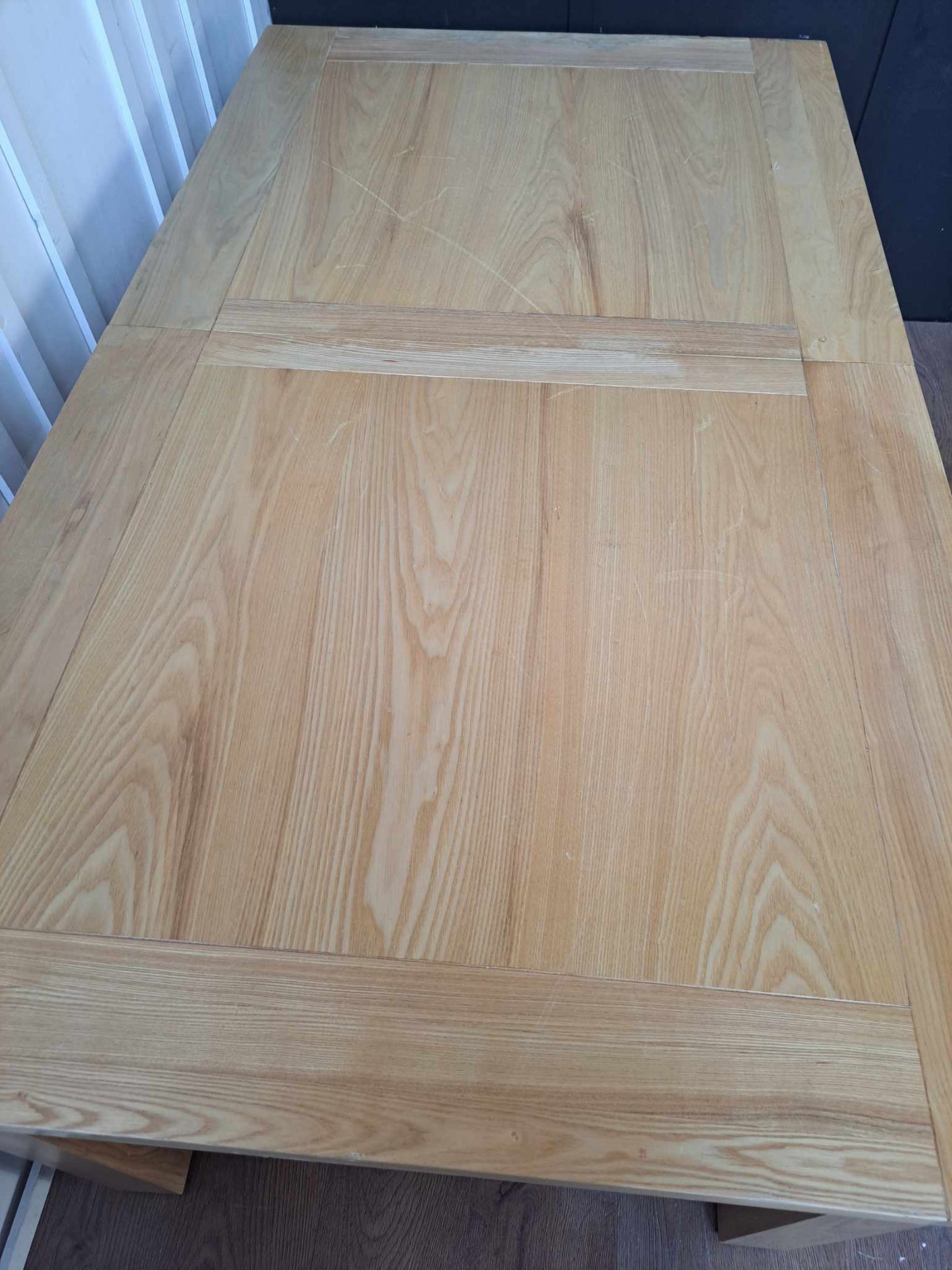 Oak Solid Wood Extending Dining Table