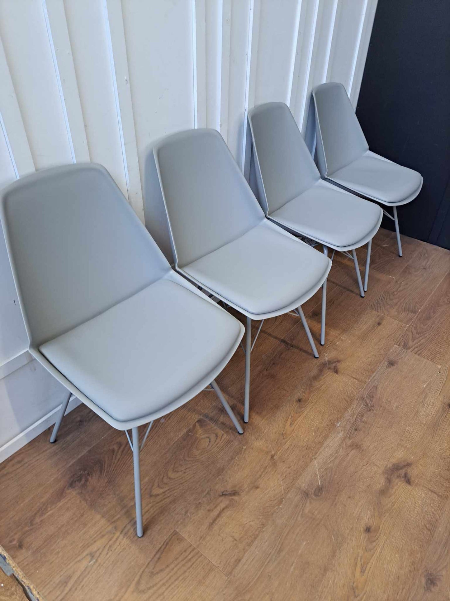 Grey Dining Chair Set of 4 / Barnet RRP £319