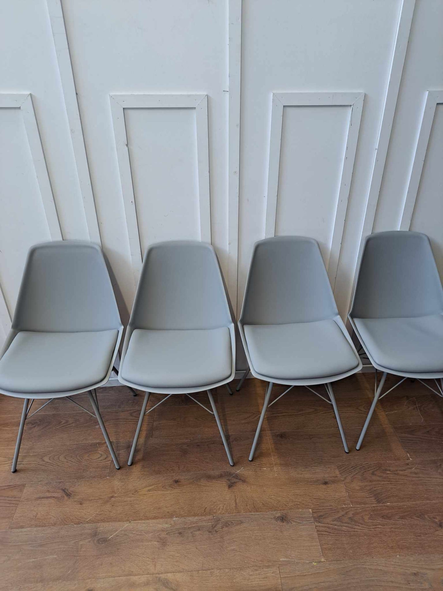 Grey Dining Chair Set of 4 / Barnet RRP £319