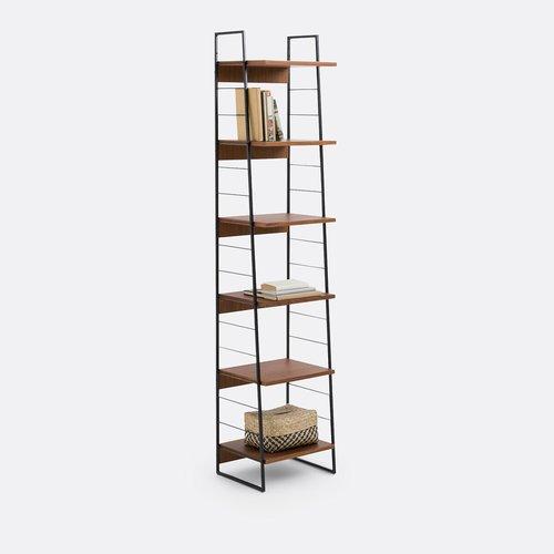 Walnut Vintage Shelving Unit / La Redoute Watford RRP £425