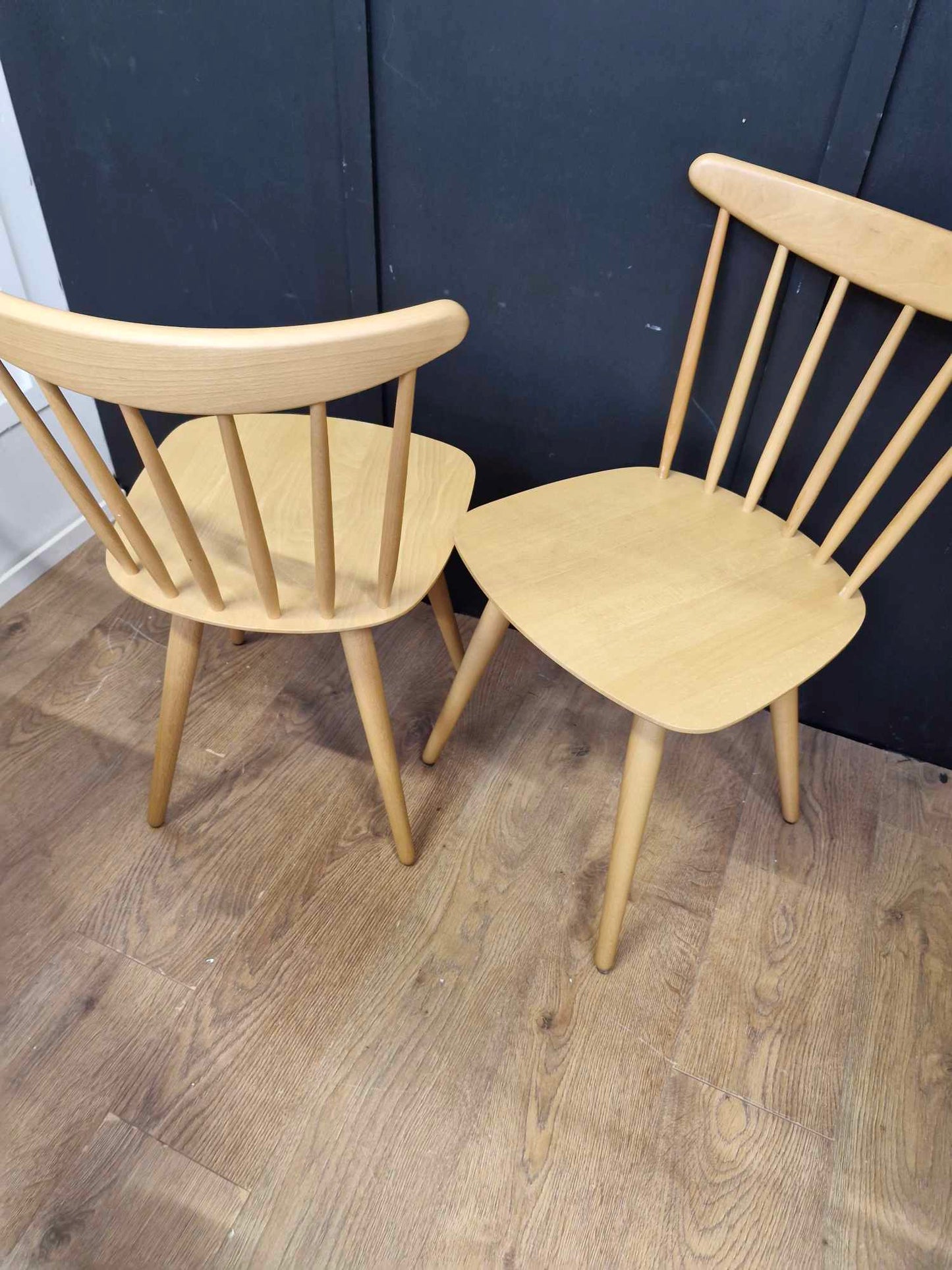 Solid Wood Dining Chairs set of 2