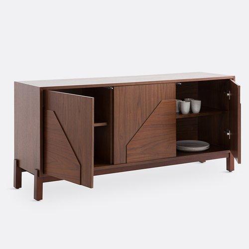 Large Walnut Sideboard / La Redoute Meol RRP £550