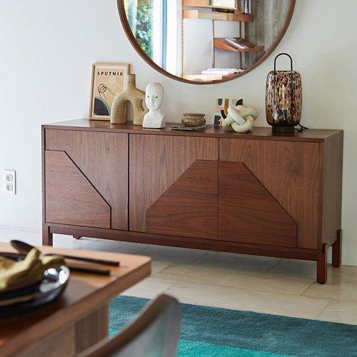 Large Walnut Sideboard / La Redoute Meol RRP £550