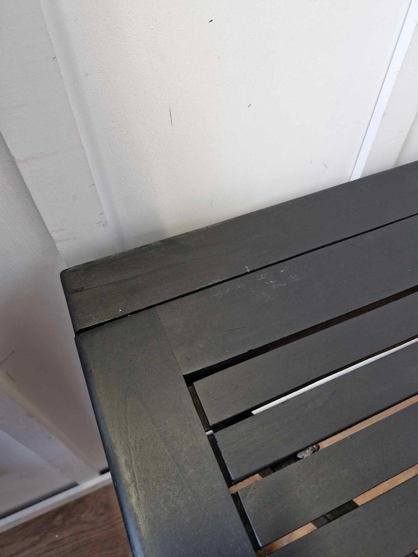 Black Small Balcony Folding Table