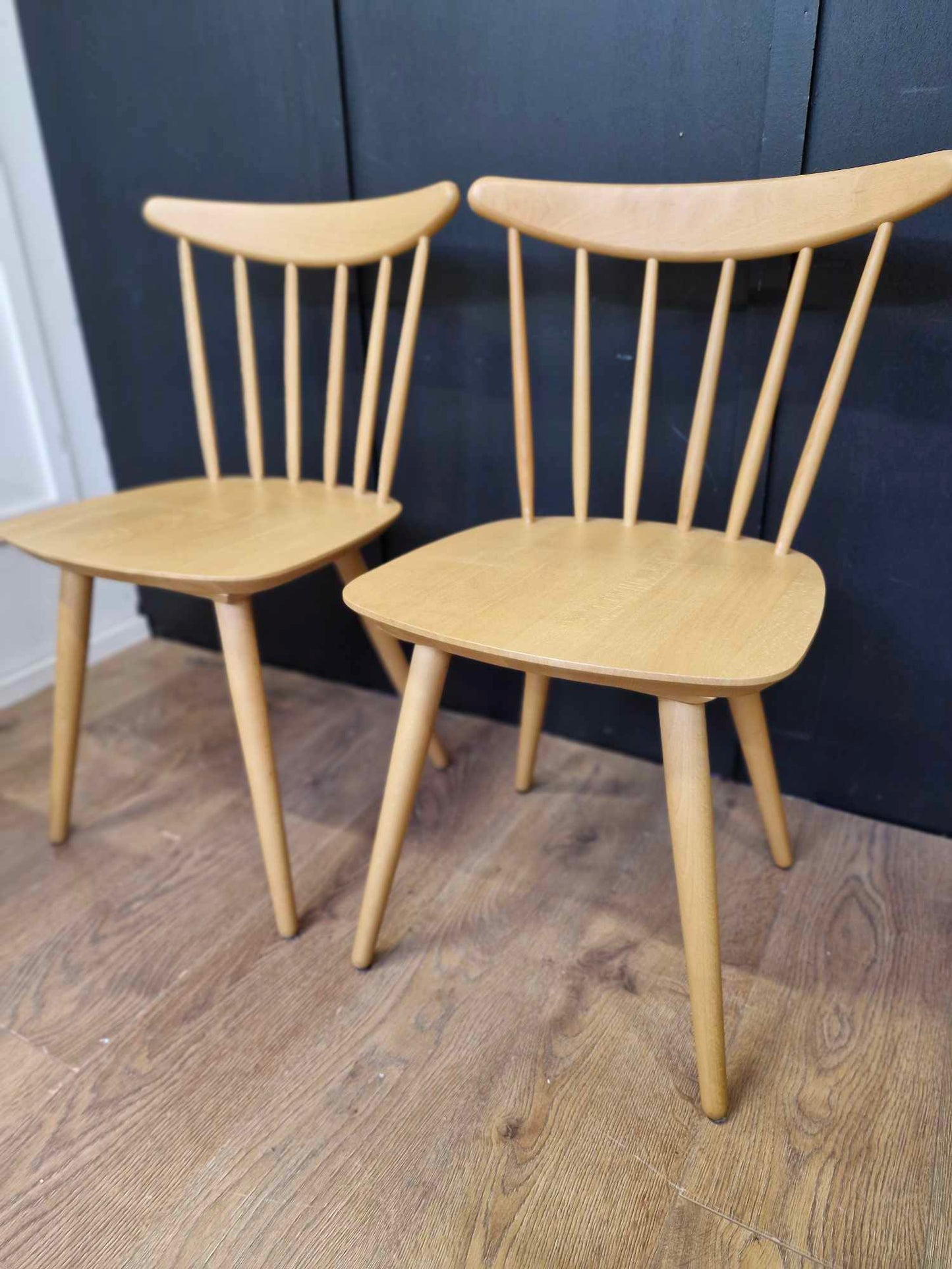 Solid Wood Dining Chairs set of 2