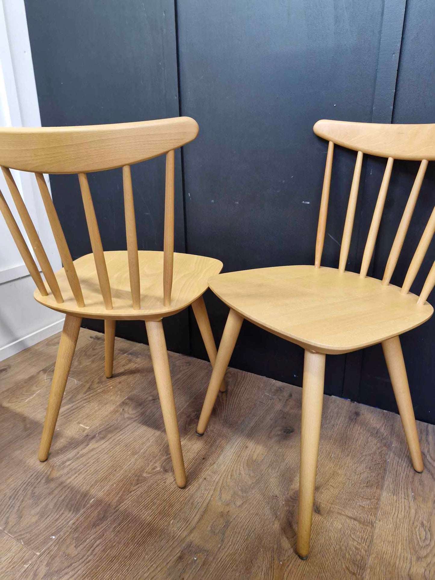 Solid Wood Dining Chairs set of 2