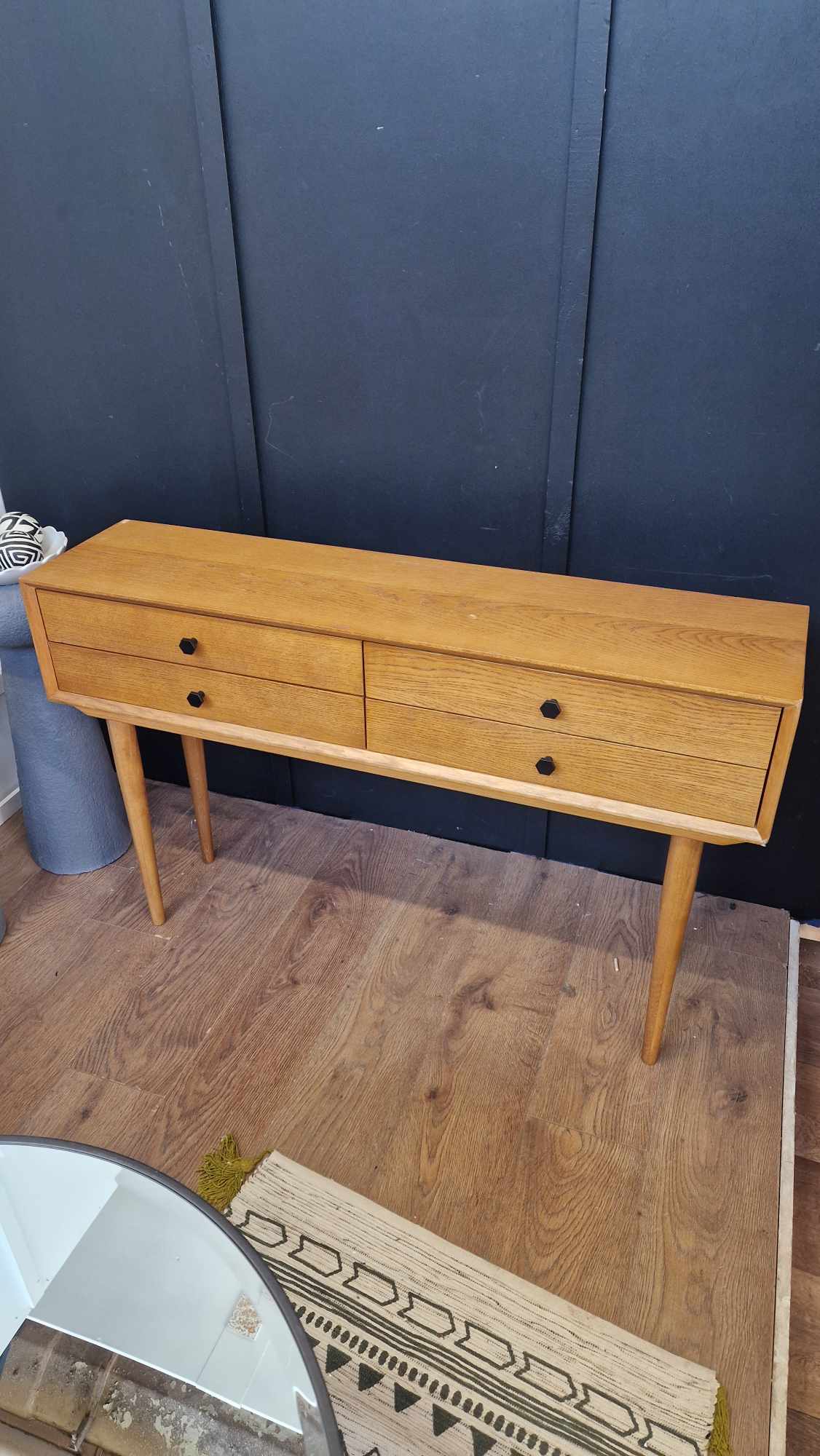 Vintage Style Console Table with 4 Drawers RRP £525