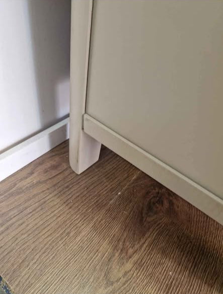 Large Solid Oak TV Unit / Smoked Oak and Natural Stone / Oak FurnitureLand Otto