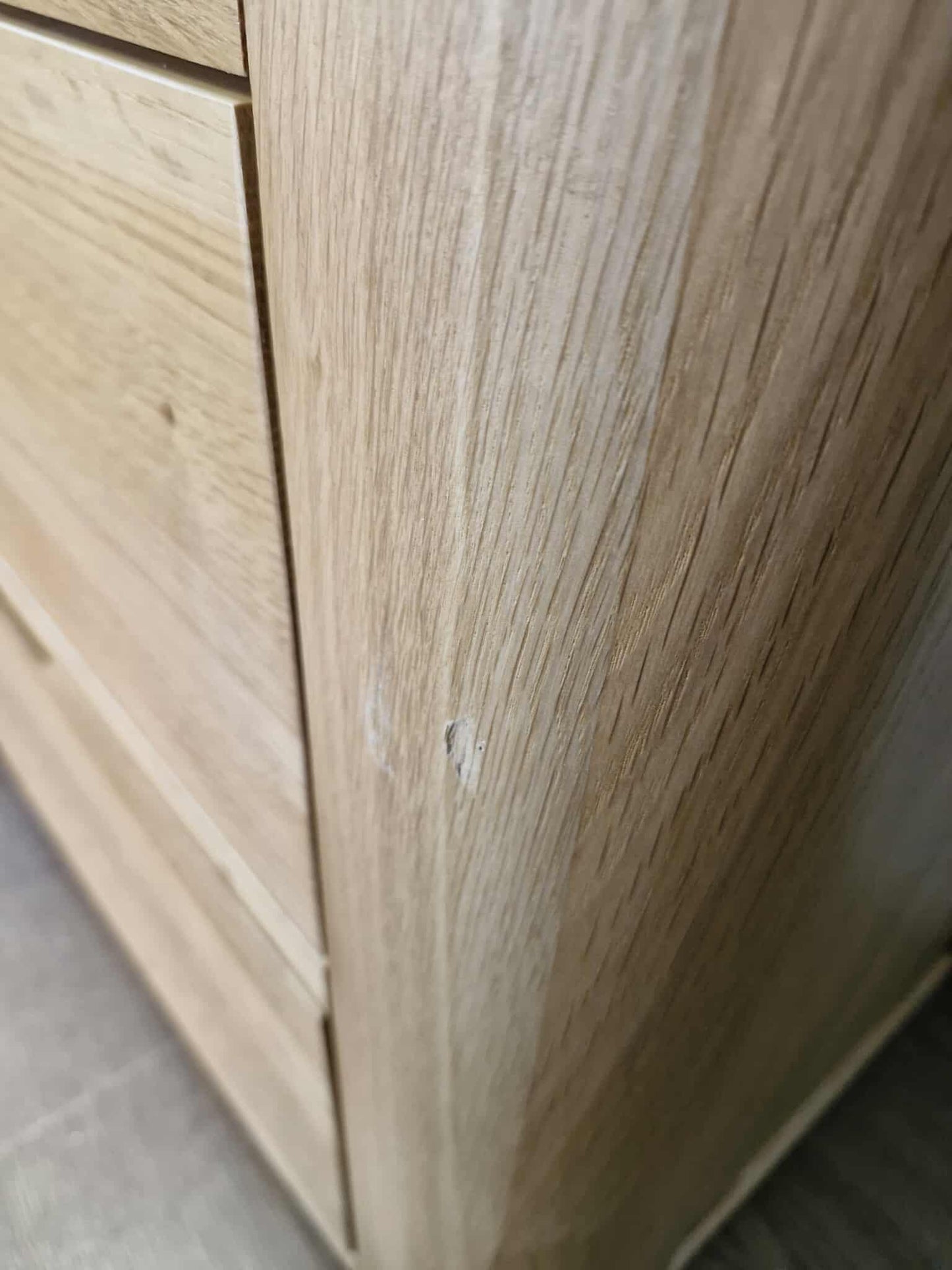 Large Solid Oak Chest of 7 Drawers / Oak Furnitureland Romsey
