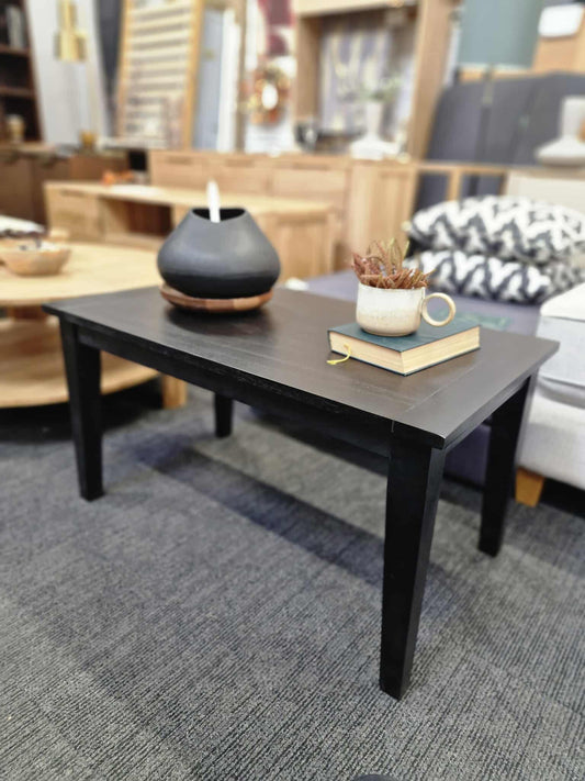 Black small coffee table